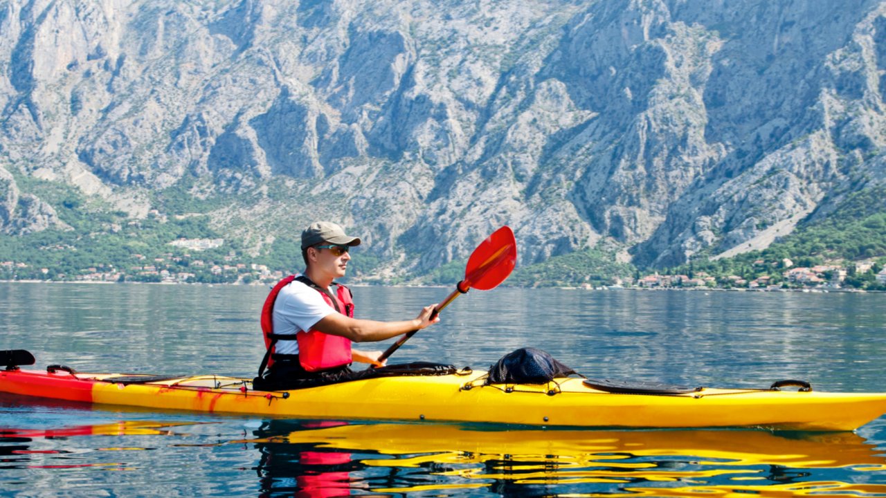sea kayak in Albania