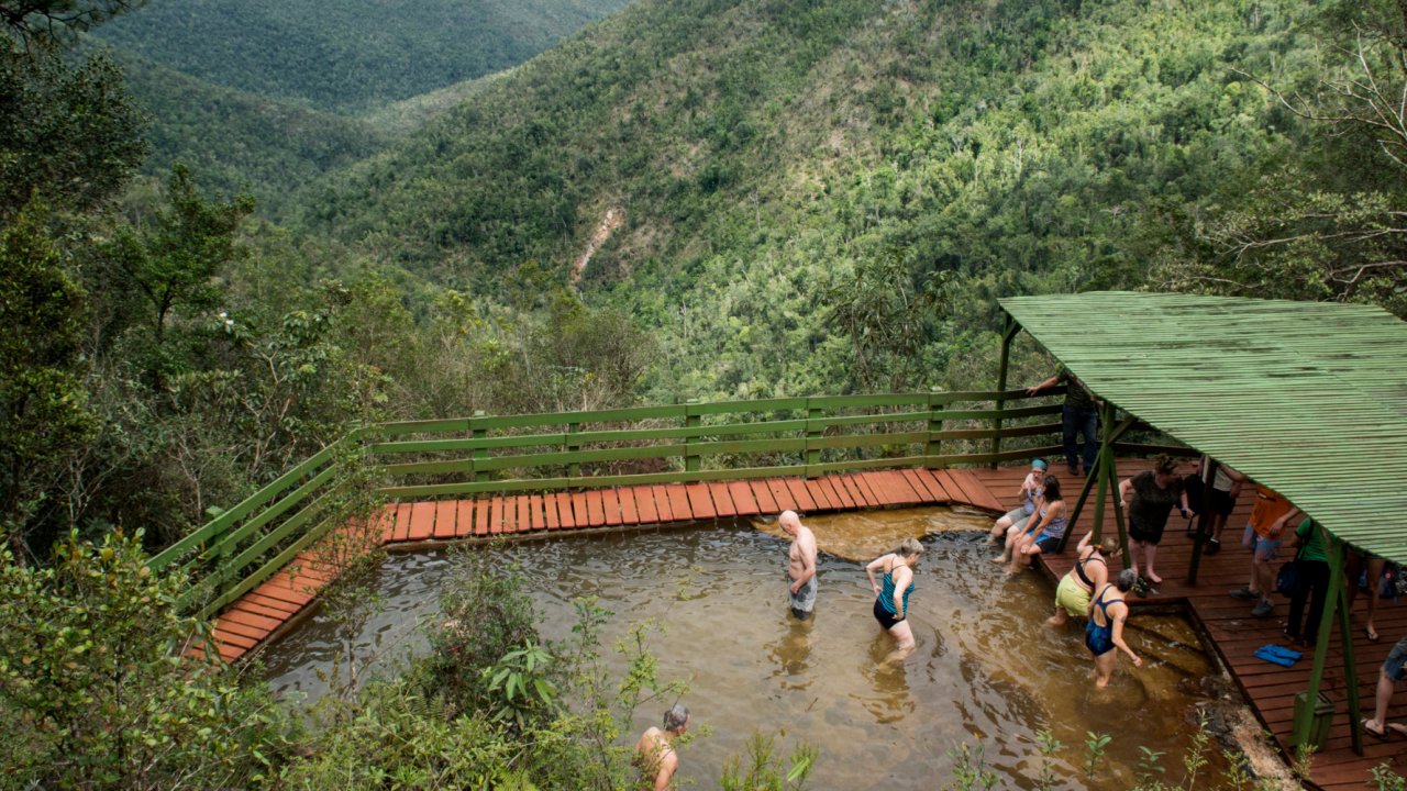 natural hot springs in cuba