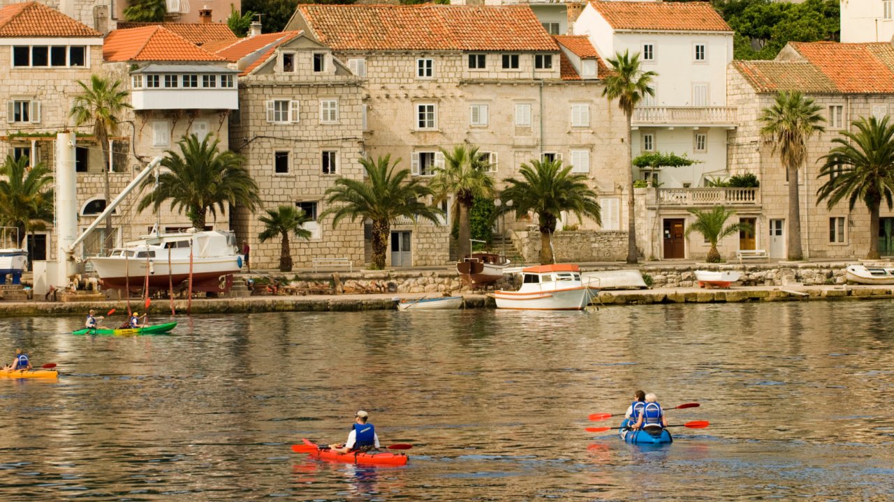 croatia kayak tour