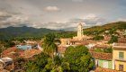 Panoramic view of Trinidad, Cuba on a sunny day