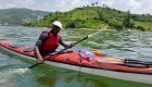 sea kayaker in Rwanda
