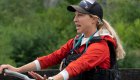 female kayak guide in bc canada