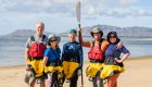 sea kayaking group