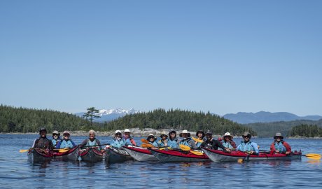 British Columbia summer sea kayaking tours