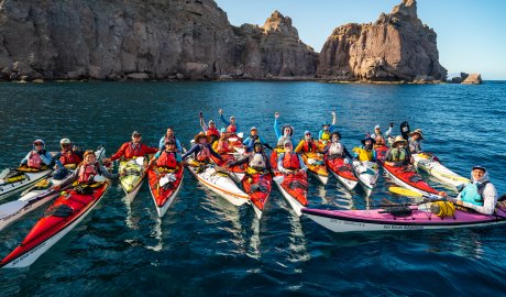 Sea Kayak Adventures Baja Mexico guide team