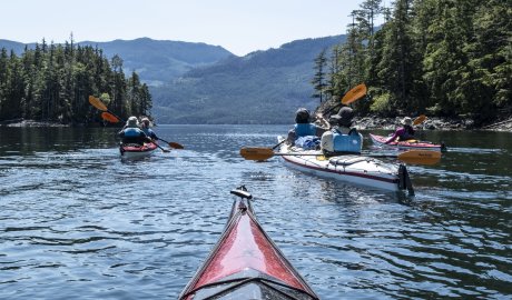 Sea Kayaking tours in Vancouver Island, British Columbia Canada